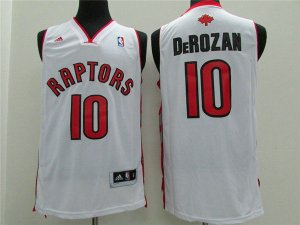 Maillot De Basket Toronto Raptors Demar DeRozan 10 Tissus Sportif Fans Edition Blanc